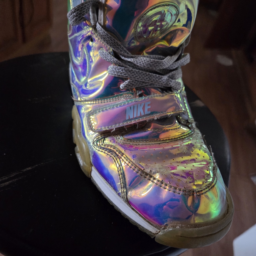 Nike Kids Holographic Sneakers - Picture 6 of 10